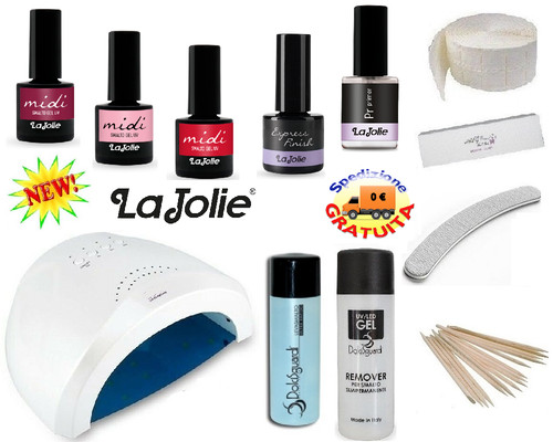 New kit unghie smalto gel - kit,