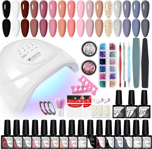 Kit semipermanente unghie con - kit,