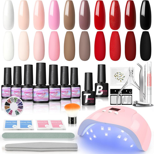 Smalto gel lampada kit - uv,