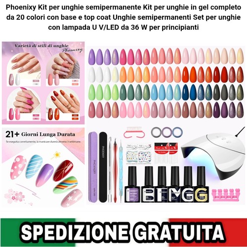 Kit unghie semipermanente - kit,