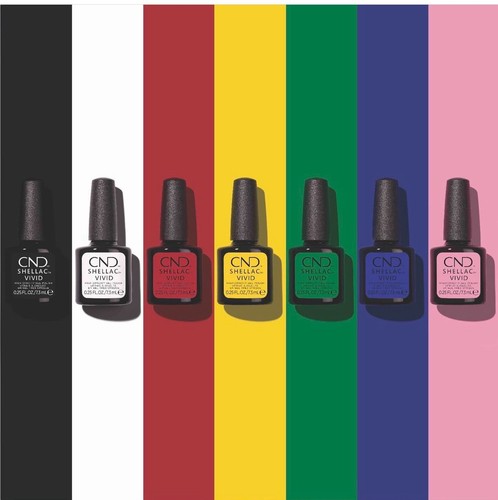 Kit cnd shellac vivid - di, 7