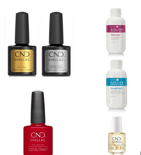 Kit cnd shellac - cnd, +